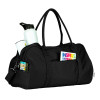 Recycled Canvas Duffle Bags Black Open